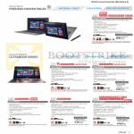 Notebooks TAICHI31-CX018P, ZENBOOK UX31A-C4027H, UX31A-R4003H, UX31A-R4036H, UX32VD-R4030H, UX52VS-CN049P