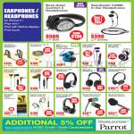 Headphones, Earphones, Audio Technica, Plantronics, Klipsch, Marley, Bluetrek, Gavio, Skullcandy, Parrot, Ultimate Ears, Sennheiser