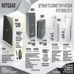 Netgear Networking R6300 Router, NAS RN10400, RN10200, WN3500RP Wireless Extender, WN3000RP