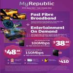 Fibre Broadband Pure 100Mbps, Teleport, Free ASUS N56U Router, Fixed Line, 30 Minutes IDD Calls