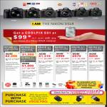 Digital Cameras DSLR D7100, D7000, D5200, D3200, D5100, D3100, Purchase With Purchase