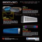 (B6011) Braven Wireless Speakers BRV-1, 650, 570, Ban Leong