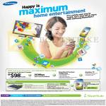 Broadband Cable 100Mbps 98.00 Free Samsung HomeSync With Galaxy Home Pack, Galaxy S4, Fixed Line, Gateway, Mobile Broadband