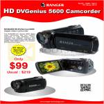 Systems Tech Ranger HD DVGenius 5600 Video Camcorder