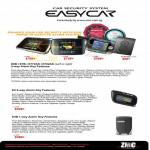 Easycar Alarm System Features E8B, E7B, E772AS, E702AS, E4, E3B