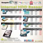 Seagate Internal HDD Bazaar Solid State Hybrid, Surveillance, Constellation, Barracuda, NASworks