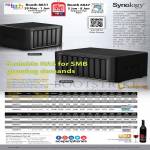 Synology NAS DiskStations DS1513, DS1813, DS2413, RS214, RS814, DX213, VS80, VS240HD, DX513