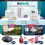 Specials Wireless N Repeater, HomePlug, IP Camera IPCam, Vacuum Cleaner, Juicer, Roll Maker, WL580E, HL119EP, WIPC408HD