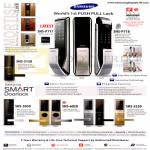 Samsung Smart Door Lock Push Pull Lock SHS-P717, P718, 5120, 5050, 6020, 5230