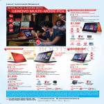 Notebooks Yoga 11s Ultrabook, Flex 2 14, Flex 2 15, Miix 2 11 Tablet