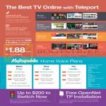 Home Voice Plans, TV Online With Teleport