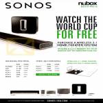 Sonos Wireless 3.1 Home Theatre System, Playbar Sub Bridge