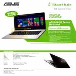 Fibre Broadband Asus K450LDV-WX258H Notebook Specifications