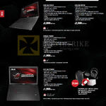 Notebooks, ROG, G501JW-FI201H, G501JW-FI072H, G550JX-FI067H, G771JW-T7097H