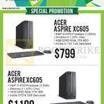 Newstead Desktop PCs Aspire XC605