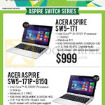 Newstead Notebooks Aspire SW5-171, SW5-171P-815Q