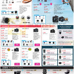 Digital Cameras DSLR EOS M3 760D 750D 6D 7D Mk II 1200D 70D 700D, Legria HF G30 Mini X, Lenses