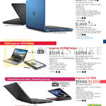 Notebooks Inspiron 15 5000, 13 7000, 14 7000 Series