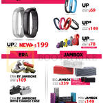 Jawbone UP, UP2, ERA, Jambox