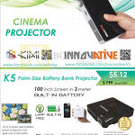 X-Kimi K5 Battery Bank Projector