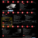 Notebooks ROG GX700 Series GX700VO-GC009T, G752VY-GC366T, G752VT-T7020T, G752VL-GC097T, GL502VT-FW128T, GL552VW-CN227T