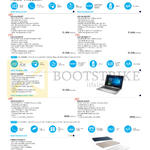 Notebooks VivoBook K401UQ-FR025T, K401UQ-FR016T, K501UX-DM079T, K501UQ-DM017T, X550VX-DM066T, X456UQ-WX016T, X556UQ-XX040T, E200HA-FD0004TS