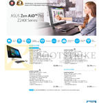 Notebooks Zen AiO Pro Z240I Series, Z240ICGT-GJ120X, Z240ICGT-GF086X, Z240ICGT-GF036X, Z220ICUK-GC026X