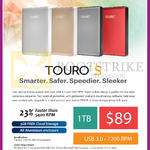 HGST TOURO S Portable HDD TB