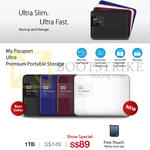 Western DigitalPortable HDD My Passport Ultra 1TB