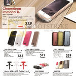 Walk IPhone Cases, Chameleon Immortal I6, Trio-UBO 6000, Cable, Power Banks