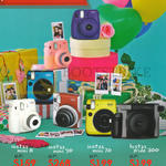 Digital Cameras (No Prices) Instax Mini 8, 90, 70, Wide 300