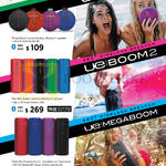 Wireless Speakers UE Roll, UE Boom2, UE Megaboom