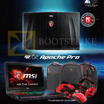 Notebooks GE62 Apache Pro, Booth Locations, Challenger, Gamepro