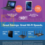 Fibre Broadband 1Gbps Bundles Asus Vivobook E200HA, Samsung Tab A T285, Asus N56U, AC66U, AC88U Router