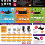 Routers, Range Extenders, Wifi Adapters, Nighthawk X4S, X8, X6, X3, EX2700, EX3700, EX6120, EX6200, EX7000, R6220, A6210