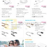 Innergie Charging Cables, MagiCable Retrac, USB To Lightning, Duo, USB-C To USB-C, USB-C To USB, Power Bank PocketCell V5200