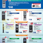 Voice Recorders DM-720, VN-741PC, WS-852, VP-10, WS-853, DM-901, LS-P1, LS-14