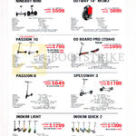 E-scooters Ninebot Mini, Gotway 14 Mcm3, Passion 10, Go Board Pro (20ah), Passion 8, Speedway 3, Inokim Light, Quick 2