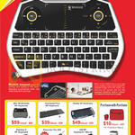 Wireless Keyboards Mini Multimedia RF, Touchpad Plus RF, Handy RF, Palmtop II, Presenter Pro 800, 420RF