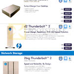 Seagate Lacie External Storage Desktop, Network Storage, Porsche Design, D2 Thunderbolt 2, 2big Thunderbolt 2