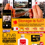 Nitro IDrive Card Reader With Lightning