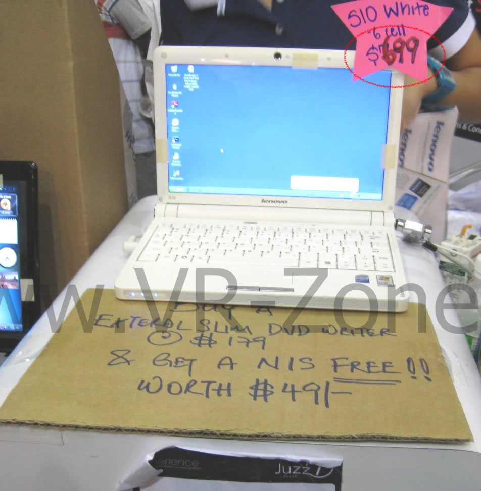 Sitex 2008 price list image brochure of (LAST DAY Deals) VR-Zone Lenovo S10 White IMG 1722