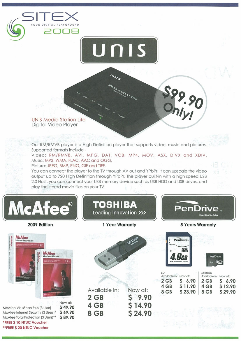 Sitex 2008 price list image brochure of Western Digital Page 2 - Vr-zone Tclong