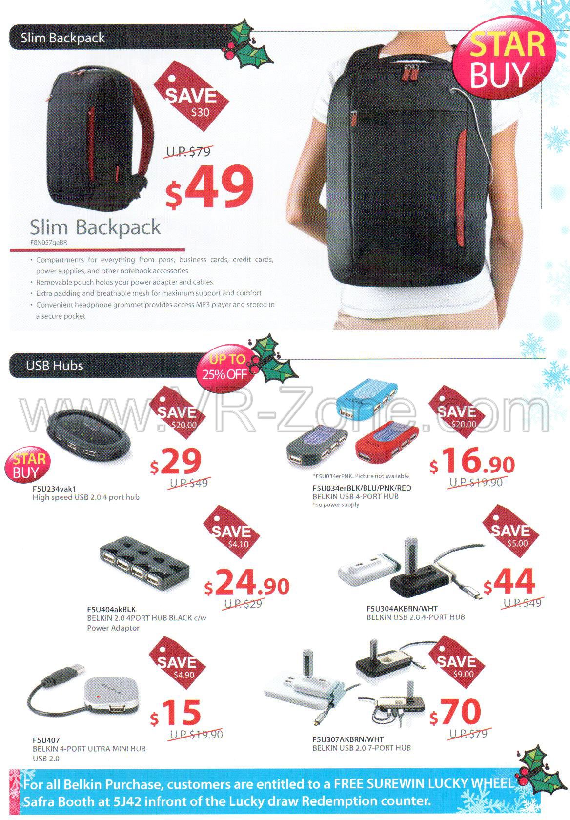 Sitex 2008 price list image brochure of Belkin 3