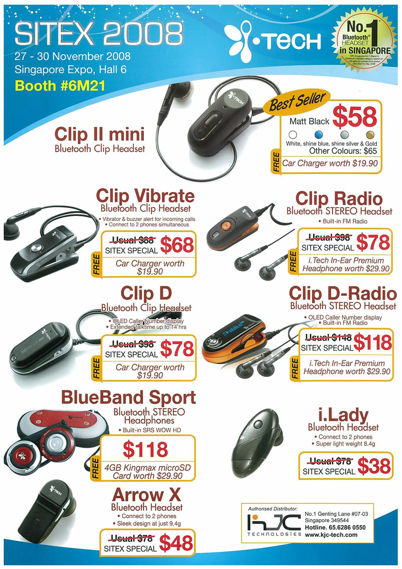 Sitex 2008 price list image brochure of ITech Page 2 - Vr-zone Tclong