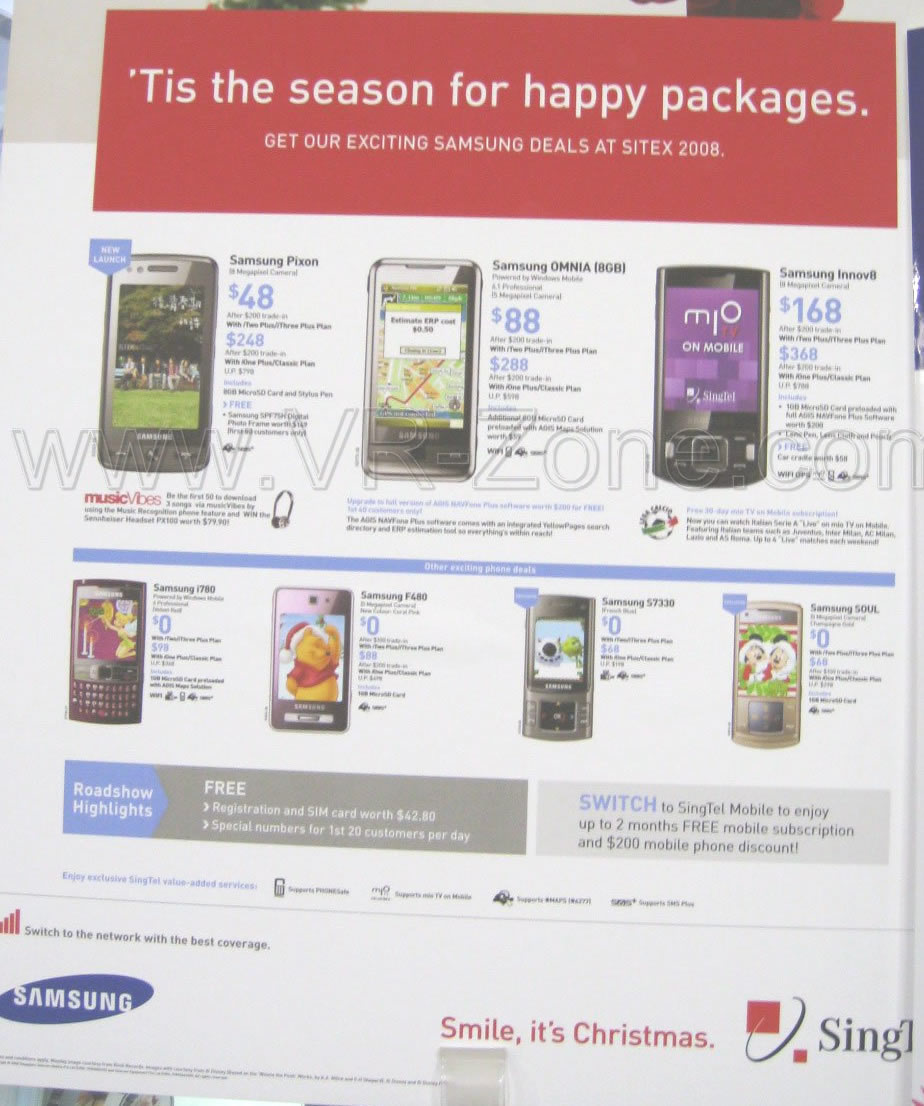 Sitex 2008 price list image brochure of Singtel VR-Zone Walkthru - IMG 1584