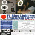 Manda Photo Services FL Ring Light Battery Accessories