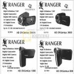 Ranger Video Camcorder HD DVGenius 5000X 3000 1000 800