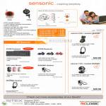 Sensonic CCTV VC40 VC50 Webcam Camera 6100 Keyboard Mouse Earphone Headset