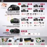 Alpha Digital DSLR Cameras A330 A380 A230 A850 Lens